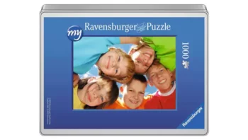 my Ravensburger Puzzle 1000 Teile in Metalldose